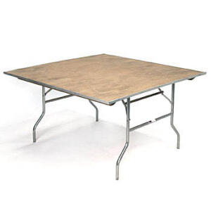 72 " Wood Square Table Toppers