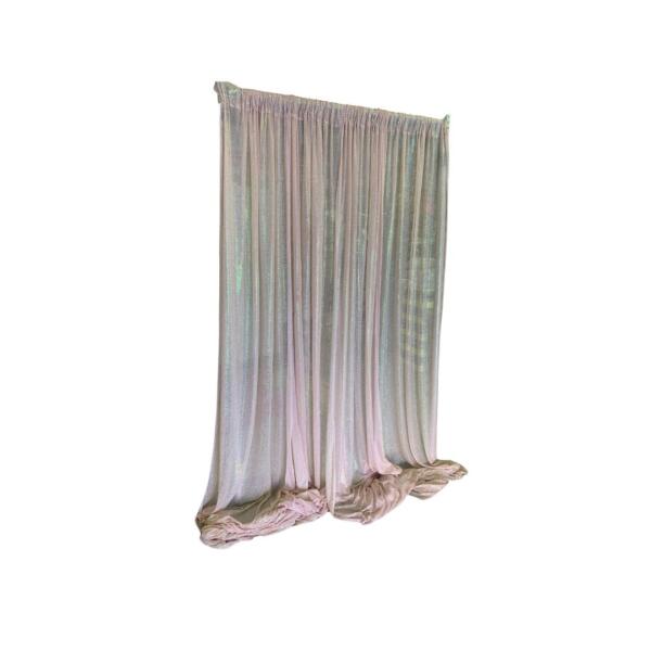 Blush / Light Pink Microdot Sequin Drape