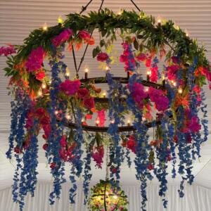 2 Tiered Farm House Large Chandeliers