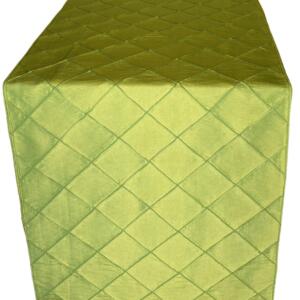 apple green pintuck runner