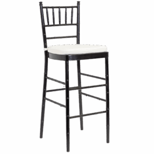 Black Chiavari Bar Stool Chairs