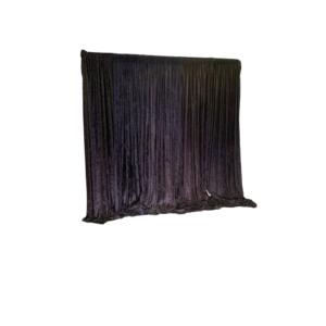 Black Penne Drape