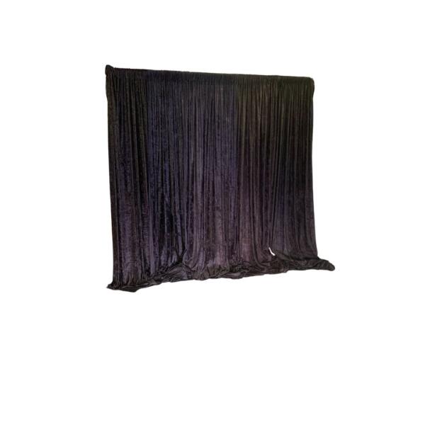 Black Penne Drape