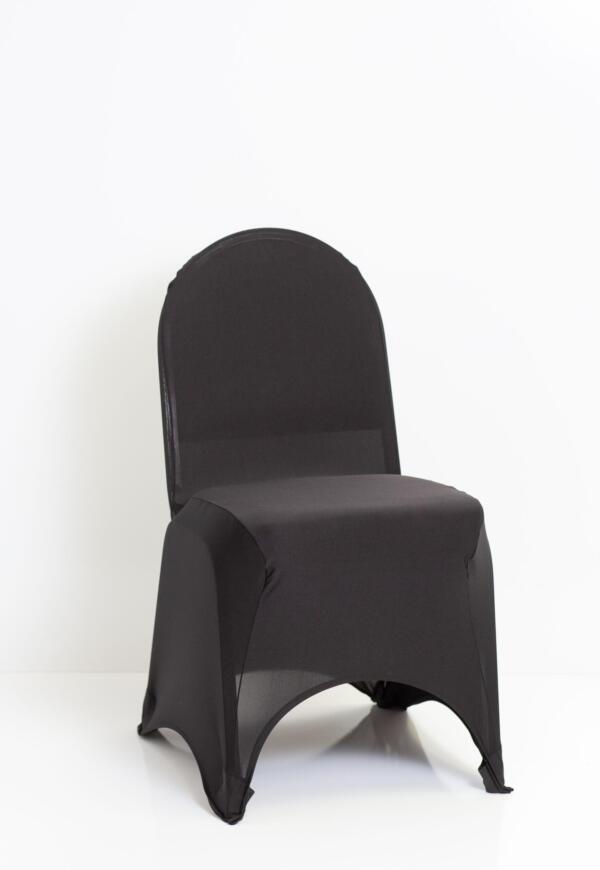 Black Spandex Chair Covers