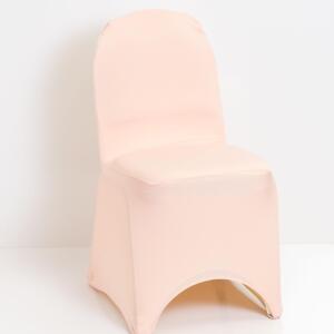 Blush Spandex Chair Cover