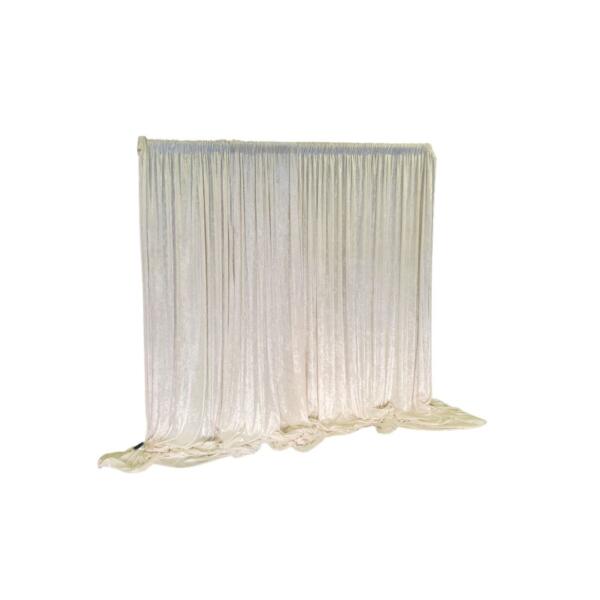 Ivory Penne Drape
