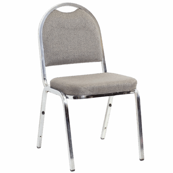 Banquet Chairs (Light Grey Fabric)
