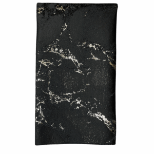 Black/Gold Dazzle Marble Napkin