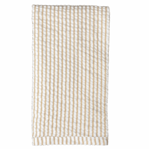 Tan Seersucker Napkin