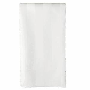 White Poplin Stripe Napkin