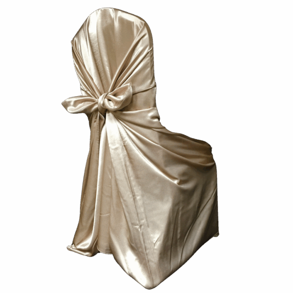 Champagne Crepe Satin